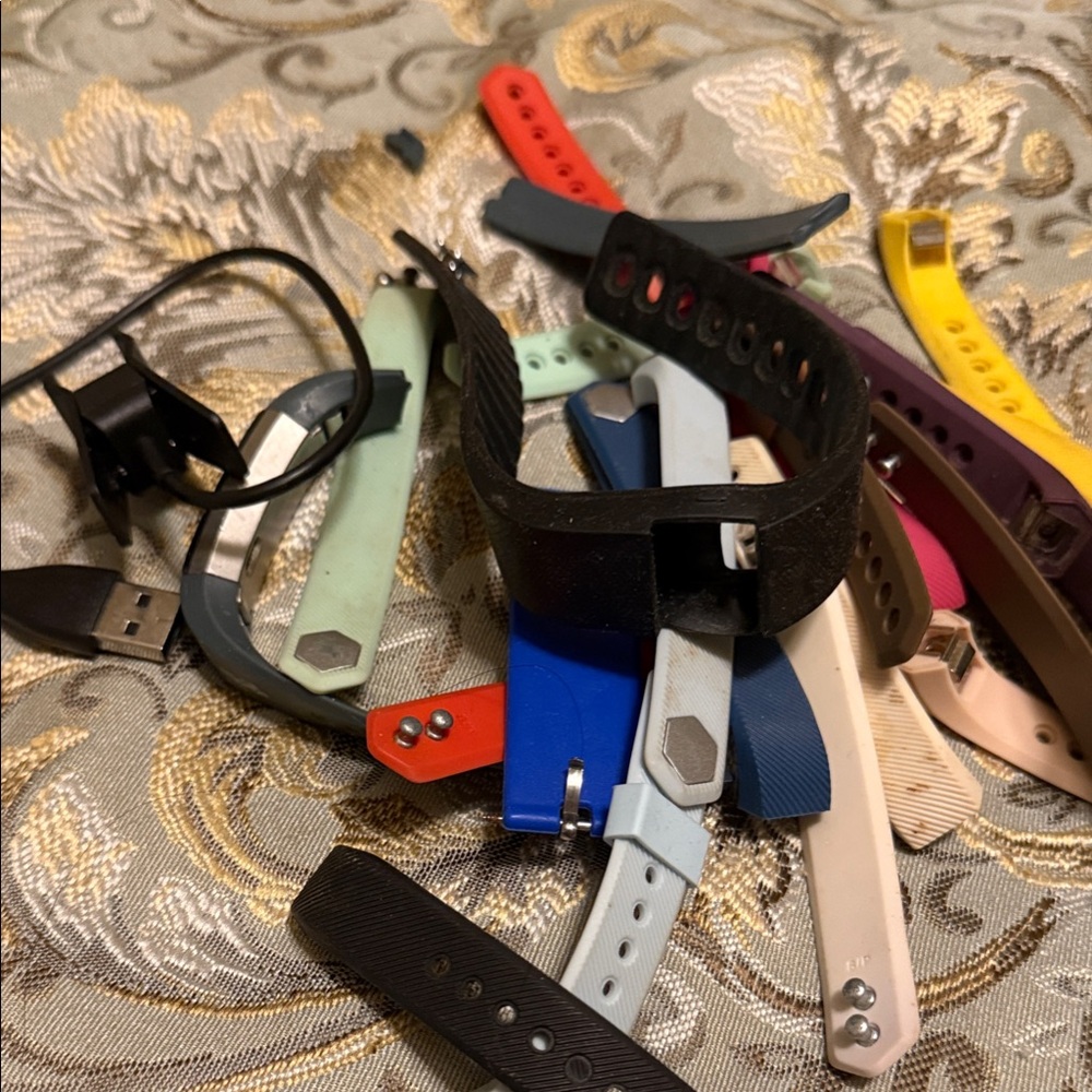 Colorful Fitness Tracker Bands Collection